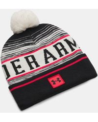 Under Armour - Halftime Pom Beanie Stone Racer - Lyst