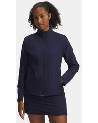 Under Armour - Drive Pro Full Zip Midnight - Lyst