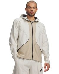 Under Armour - Unstoppable+ Woven Jacket Summit City Khaki Reflective - Lyst