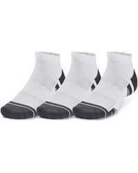 Under Armour - Performance Tech 3-pack Low Cut Socks - Lyst