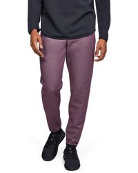 under armour storm pants men purple