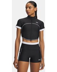 Under Armour - Heatgear Short Sleeve Full Zip - Lyst
