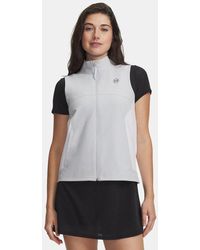 Under Armour - Veste Sans Manches Intermédiaire Drive Pour Femme Castlerock - Lyst