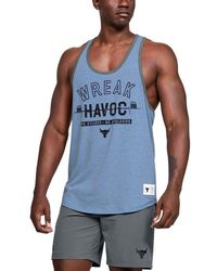 under armour project rock vanish sleeveless hoodie