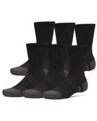 Under Armour - Ua Performance Tech 6-pack Crew Socks - Lyst