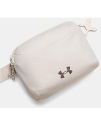 Under Armour - Essential Waist Bag Crossbody Vanilla Vanilla Peppercorn - Lyst