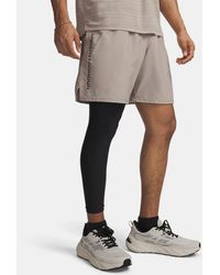 Under Armour - Tech Woven Wordmark 8.25" Shorts Timberwolf Taupe - Lyst