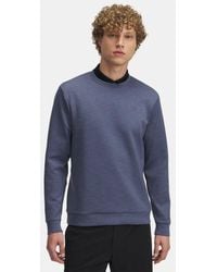 Under Armour - Drive Midlayer Crew Downpour Gravel Downpour - Lyst