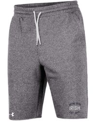 under armour terry fleece shorts