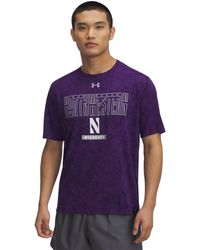 Under Armour - Ua Tech Vent Geode Collegiate Short Sleeve - Lyst