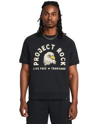 Under Armour - Project Rock Eagle Graphic Short Sleeve Crew - Lyst