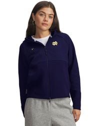 Under Armour - Ua Unstoppable Fleece Collegiate Full Zip - Lyst