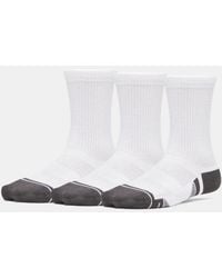 Under Armour - Performance Tech Kids' 3-Pack Crew Socks Jet - Lyst