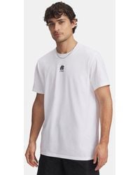 Under Armour - Curry Logo Heavyweight T-Shirt - Lyst
