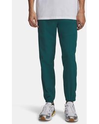 Under Armour - Vibe Woven Joggingbroek Voor Rack Groente Zwart - Lyst