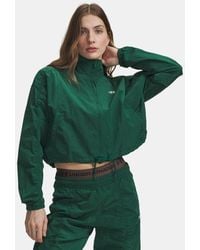 Under Armour - Rival Woven Full Zip Campus Ivy - Lyst
