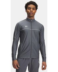 Under Armour - Giacca Challenger Track Da Uomo Castlerock Bianco - Lyst