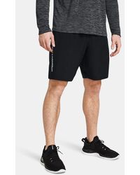 Under Armour - Herenshorts Tech Woven Wordmark Zwart Wit - Lyst