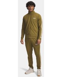 Under Armour - Rival Knit Herentrainingspak Canteen Groente Field Khaki Field Khaki - Lyst
