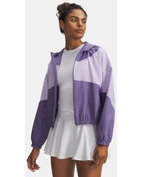 Under Armour - Rival Woven Jacket Luxe Crest - Lyst