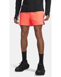 Under Armour - Velociti Pro Vent Shorts Electric Tangerine Reflective - Lyst