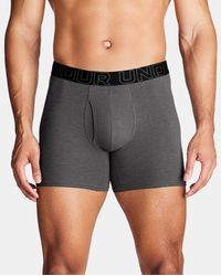 Under Armour - Performance Baumwolle
Boxerjock (15 Cm) Im 3Er-Pack Für Herren Castlerock Full Heather Rot Stahl - Lyst