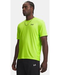 Under Armour - Tech Utility Short Sleeve Citrine - Lyst