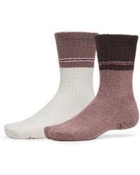 Under Armour - Ua Sportswear Cozy 2-pack Boot Socks - Lyst