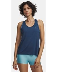 Under Armour - Tech Knockout Tank Wham Haze - Lyst