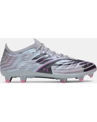 Under Armour - Shadow Pro 4 Fg Soccer Cleats Steel Metallic - Lyst