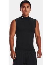 Under Armour - Hg Armour Sleeveless Mock Top - Lyst