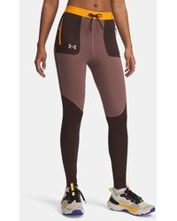 Under Armour - Legging Launch Trail Pour Femme Kona Marron Squad Réfléchissant - Lyst