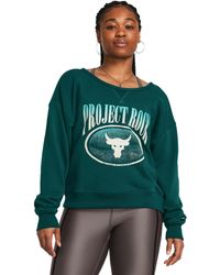 Under Armour - Project Rock Heavyweight Terry Long Sleeve - Lyst