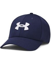 Under Armour - Blitzing Low Stretch Fit Cap Royal - Lyst