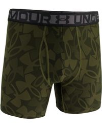 Under Armour - Ua Performance Tech Printed 6" Boxerjock® - Lyst