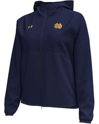 Under Armour - Ua Unstoppable Fleece Collegiate Full Zip - Lyst
