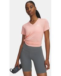 Under Armour - Tech Twist V-Neck Short Sleeve Posh - Lyst