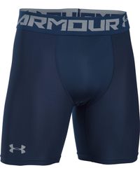 Under Armour Heatgear® Armor Mid Compression Shorts - Blue