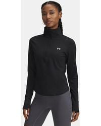 Under Armour - Meridian Oberteil Mit ½-Zip Für Damen Weiß - Lyst