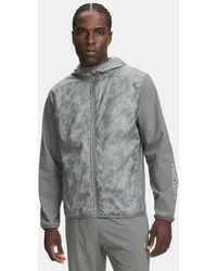 Under Armour - Velociti Cold Weather Storm Jacket Clay Reflective - Lyst