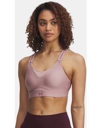 Under Armour - Infinity 2.0 High
Sport-Bh Für Damen Tourmaline Mist - Lyst