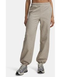 Under Armour - Icon Fleece: Reinvented Gym Pants Timberwolf Taupe Light Hthr Timberwolf Taupe - Lyst