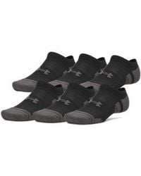 Under Armour - Ua Performance Tech 6-pack No Show Socks - Lyst