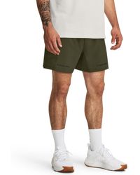 Under Armour - Herenshorts Project Rock 13 Cm Woven - Lyst