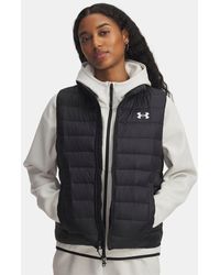 Under Armour - Sportswear Insulate Bodywarmer Voor Zwart Wit - Lyst