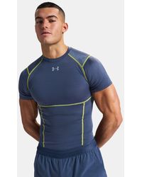 Under Armour - Heatgear Elite Compression Short Sleeve Downpour Flash Light Reflective - Lyst