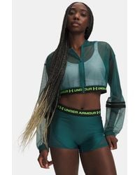 Under Armour - Heatgear Mesh Full Zip Rack Hyper - Lyst