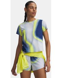 Under Armour - Velociti Pro Printed Short Sleeve Blackout Reflective - Lyst