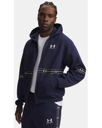 Under Armour - Ua Icon Fleece Taped Full Zip - Lyst