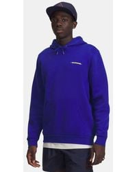 Under Armour - Drive Warning Hoodie Royal Royal Taxi - Lyst